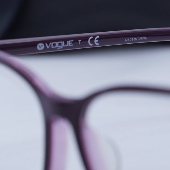 Vogue VO5256F 2084 Square Eyeglasses 53mm Purple - Picture 7 of 10